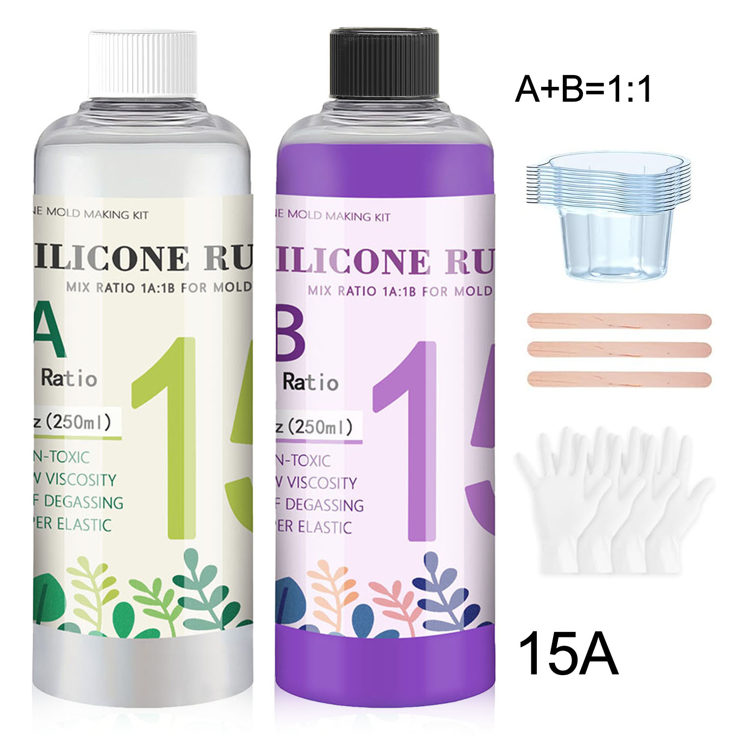 Lila Flüssiges Silikonkautschu – Soap Making Kit For Beginners Bewertung und Preis