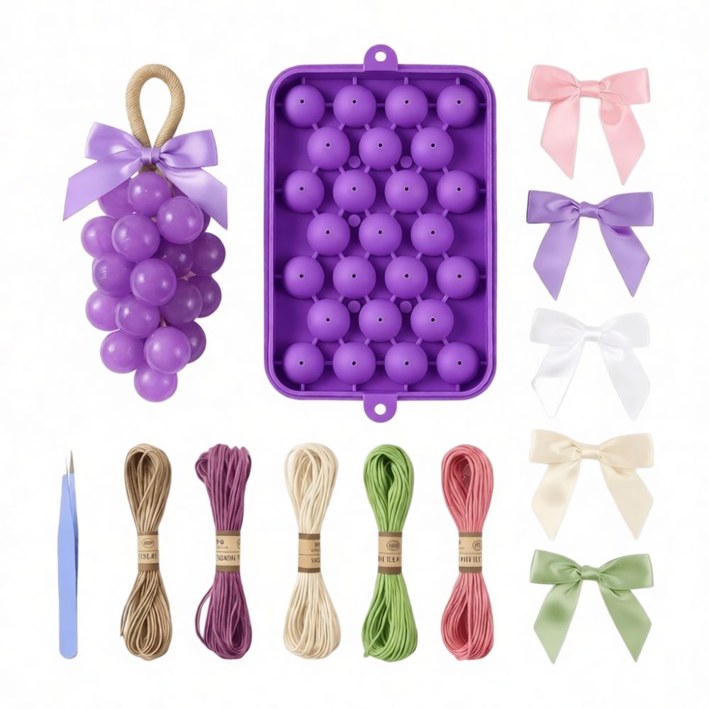 Trauben-Silikonform, Form zur  – Soap Making Gifts Bewertung und Preis